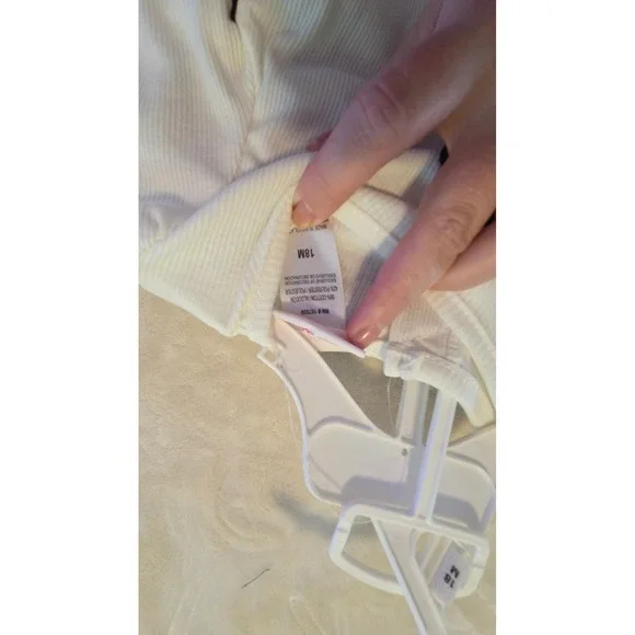 NWT Little Lass 18M 3pc Faux Leather Jacket Set Plaid Pants - Picture 7 of 7